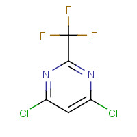 705-24-8 4,6-Dichloro-2-(trifluoromethyl)pyrimidine chemical structure