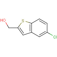 13771-71-6 (5-Chloro-1-benzothiophen-2-yl)methanol chemical structure