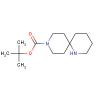 1031927-14-6 tert-Butyl 1,9-diazaspiro[5.5]undecane-9-carboxylate chemical structure