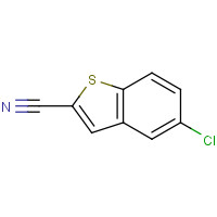 23622-24-4 5-Chloro-1-benzothiophene-2-carbonitrile chemical structure