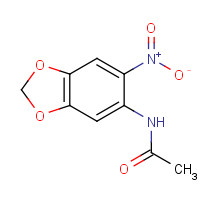 81864-14-4 N-(6-Nitro-1,3-benzodioxol-5-yl)acetamide chemical structure