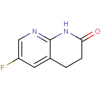 1222533-77-8 6-Fluoro-3,4-dihydro-1,8-naphthyridin-2(1H)-one chemical structure