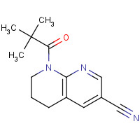 1222533-78-9 8-Pivaloyl-5,6,7,8-tetrahydro-1,8-naphthyridine-3-carbonitrile chemical structure