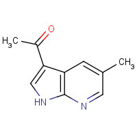 1222533-85-8 1-(5-Methyl-1H-pyrrolo[2,3-b]pyridin-3-yl)ethanone chemical structure