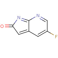 1190314-85-2 5-Fluoro-1H-pyrrolo[2,3-b]pyridin-2(3H)-one chemical structure