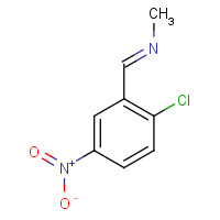 871909-85-2 N-[(E)-(2-Chloro-5-nitrophenyl)methylidene]-methanamine chemical structure