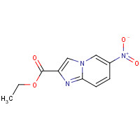 38923-08-9 Ethyl 6-nitroimidazo[1,2-a]pyridine-2-carboxylate chemical structure