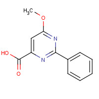 85815-04-9 6-Methoxy-2-phenylpyrimidine-4-carboxylic acid chemical structure