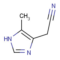 51667-66-4 2-(5-Methyl-1H-imidazol-4-yl)acetonitrile chemical structure