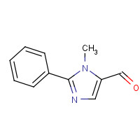 94938-03-1 1-Methyl-2-phenyl-1H-imidazole-5-carbaldehyde chemical structure