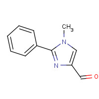 94938-02-0 1-Methyl-2-phenyl-1H-imidazole-4-carbaldehyde chemical structure