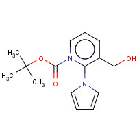 144657-67-0 tert-Butyl 3-(hydroxymethyl)-1H-pyrrolo[2,3-b]-pyridine-1-carboxylate chemical structure