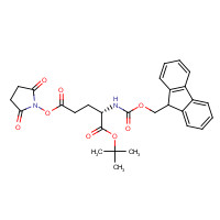 200616-38-2 N-Alpha-Fmoc-L-glutamic acid gamma-succinimide ester alpha-tert-butyl ester chemical structure