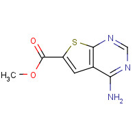 155087-15-3 Methyl 4-aminothieno[2,3-d]pyrimidine-6-carboxylate chemical structure
