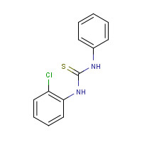 1932-36-1 1-(2-Chlorophenyl)-3-phenyl-2-thiourea chemical structure