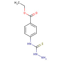 70619-50-0 4-(4-Ethoxycarbonylphenyl)-3-thiosemicarbazide chemical structure