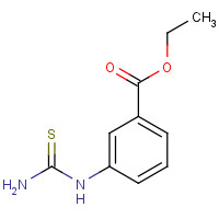 20967-87-7 1-(3-Ethoxycarbonylphenyl)-2-thiourea chemical structure