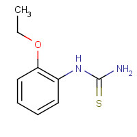 1516-38-7 1-(2-Ethoxyphenyl)-2-thiourea chemical structure