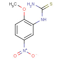 159753-14-7 1-(2-Methoxy-5-nitrophenyl)-2-thiourea chemical structure