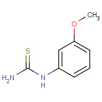37014-08-7 1-(3-Methoxyphenyl)-2-thiourea chemical structure