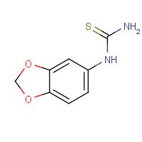 65069-55-8 1-(3,4-Methylenedioxyphenyl)-2-thiourea chemical structure