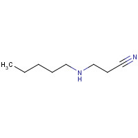 59676-91-4 3-(Pentylamino)propionitrile chemical structure