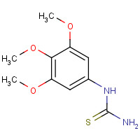 59083-54-4 1-(3,4,5-Trimethoxyphenyl)-2-thiourea chemical structure