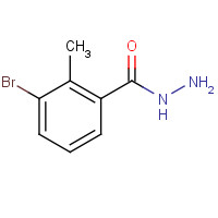 108485-07-0 3-Bromo-2-methylbenzhydrazide chemical structure