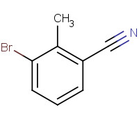 52780-15-1 3-Bromo-2-methylbenzonitrile chemical structure