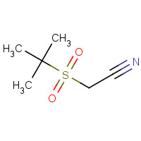 36635-64-0 tert-Butylsulfonylacetonitrile chemical structure
