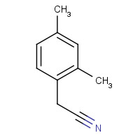 68429-53-8 2,4-Dimethylphenylacetonitrile chemical structure