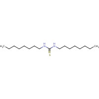 34853-57-1 1,3-Dioctyl-2-thiourea chemical structure