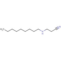 91564-96-4 3-(Nonylamino)propionitrile chemical structure