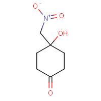 87875-48-7 4-Hydroxy-4-(nitromethyl)cyclohexanone chemical structure