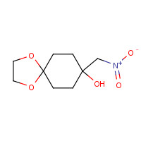 879514-21-3 8-(Nitromethyl)-1,4-dioxaspiro[4.5]decan-8-ol chemical structure