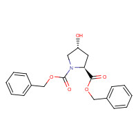 13500-53-3 (2S,4R)-1,2-dicarbobenzyloxy-4-hydroxypyrrolidine chemical structure