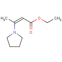 70526-06-6 (Z)-Ethyl 3-(pyrrolidin-1-yl)but-2-enoate chemical structure