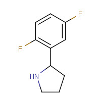 886503-15-7 2-(2,5-Difluorophenyl)pyrrolidine chemical structure