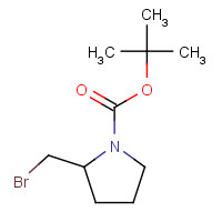181258-46-8 tert-Butyl 2-(bromomethyl)pyrrolidine-1-carboxylate chemical structure