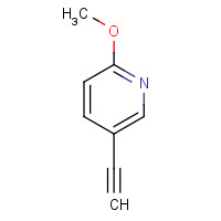 663955-59-7 5-Ethynyl-2-methoxypyridine chemical structure