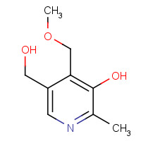 1464-33-1 5-(Hydroxymethyl)-4-(methoxymethyl)-2-methylpyridin-3-ol chemical structure