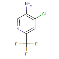 1196153-86-2 4-Chloro-6-(trifluoromethyl)pyridin-3-amine chemical structure