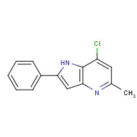1026076-88-9 7-Chloro-5-methyl-2-phenyl-1H-pyrrolo[3,2-b]pyridine chemical structure