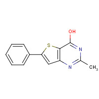 156424-47-4 2-Methyl-6-phenylthieno[3,2-d]pyrimidin-4-ol chemical structure