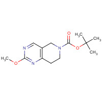 900156-22-1 tert-Butyl 2-methoxy-7,8-dihydropyrido[4,3-d]-pyrimidine-6(5H)-carboxylate chemical structure