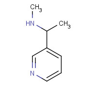 120741-33-5 N-Methyl-1-(pyridin-3-yl)ethanamine chemical structure