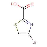 88982-82-5 4-Bromothiazole-2-carboxylic acid chemical structure