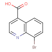 121490-67-3 8-Bromoquinoline-4-carboxylic acid chemical structure