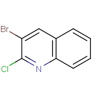 101870-60-4 3-Bromo-2-chloroquinoline chemical structure
