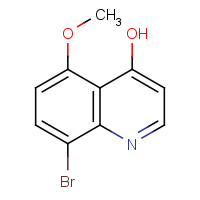 161405-28-3 8-Bromo-5-methoxyquinolin-4-ol chemical structure